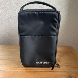 Case Logic 15 CD Compact Disc Storage Case Portable Padded with Carry Strap